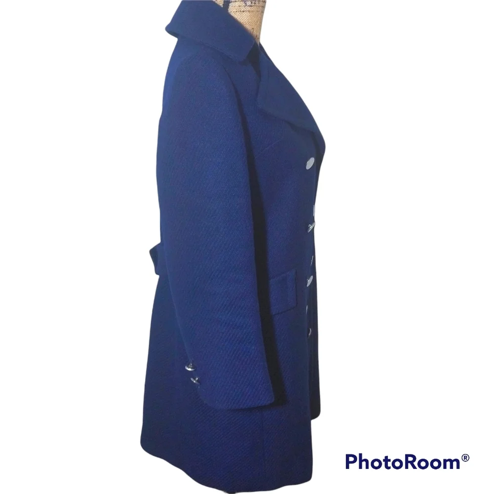 True vintage late 1960s 1970s pea coat - Picture 3 of 11